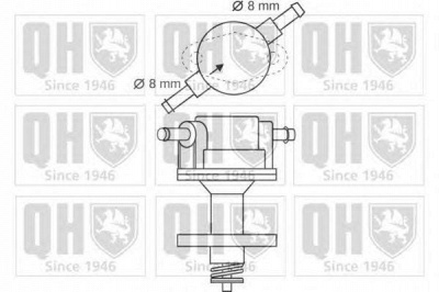 QUINTON HAZELL qfp87 -  Топливный насос